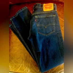 Men’s Levi’s 527 32x32 Dark Blue Wash, EUC